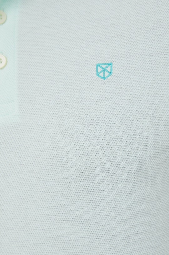 Premium by Jack&Jones polo 12169064.Bay turkusowy