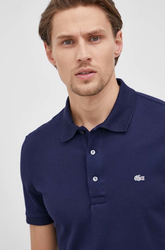 Lacoste cotton polo shirt navy PH4014.