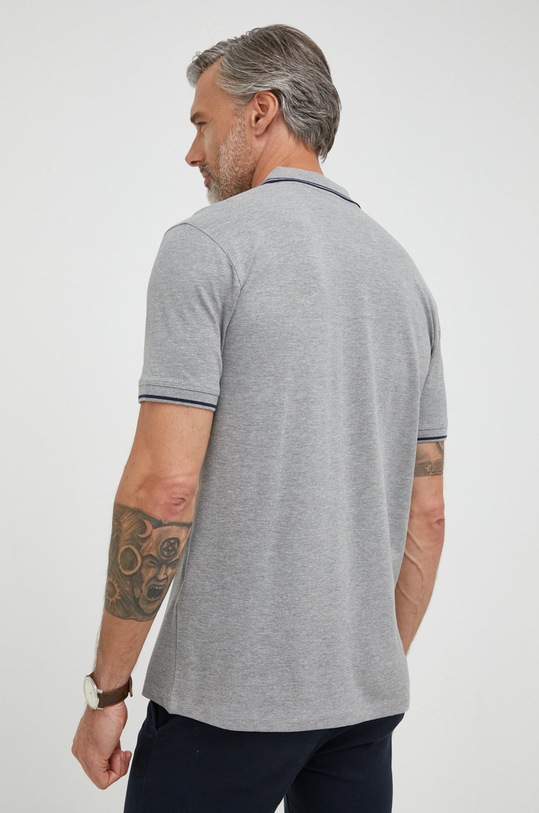 Odzież Selected Homme polo 16082841.MediumGrey szary