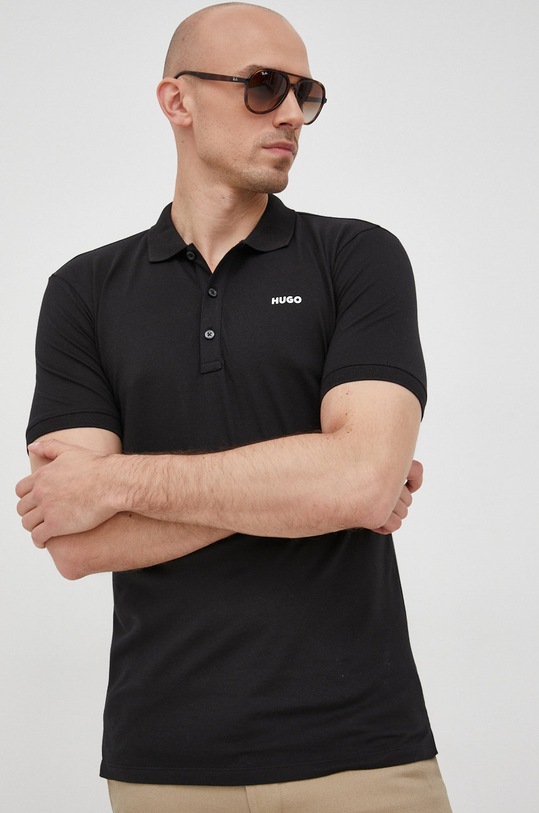 HUGO polo 50470547.NOS czarny 50470547.NOS
