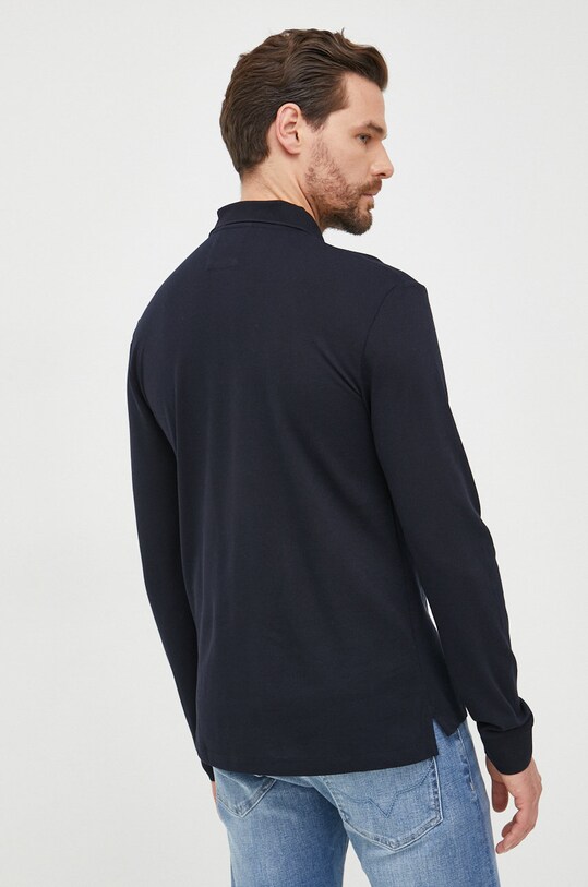 Odzież Emporio Armani longsleeve bawełniany 8N1FQ0.1JTKZ.NOS granatowy