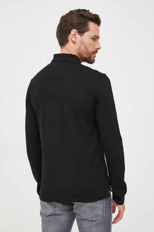Odzież Emporio Armani longsleeve bawełniany 8N1FQ0.1JTKZ.NOS czarny