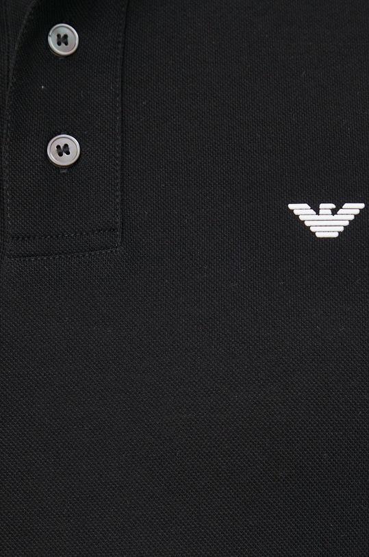 Emporio Armani longsleeve bawełniany 8N1FQ0.1JTKZ.NOS czarny