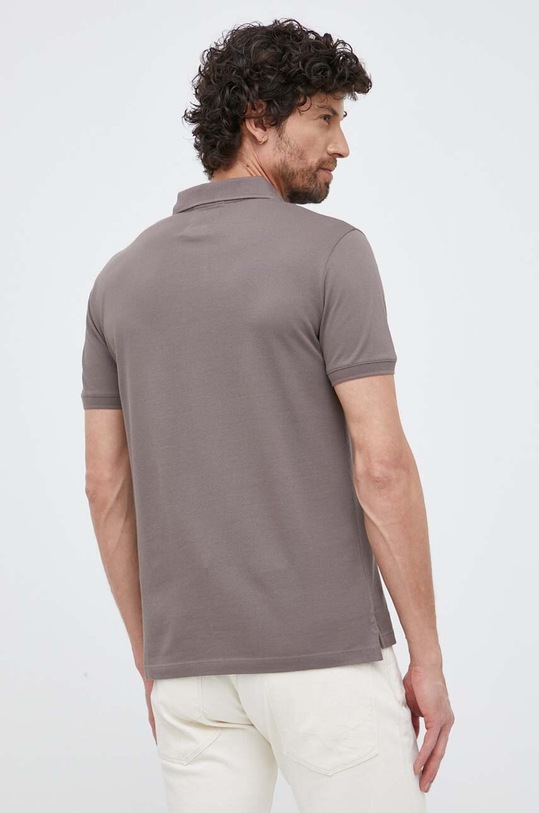 Odzież Emporio Armani polo bawełniane 8N1FQ2.1JTKZ.NOS brązowy