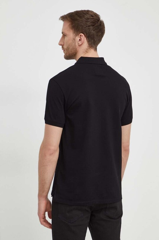Oblečenie Bavlnené polo tričko Emporio Armani 8N1FQ2.1JTKZ.NOS čierna