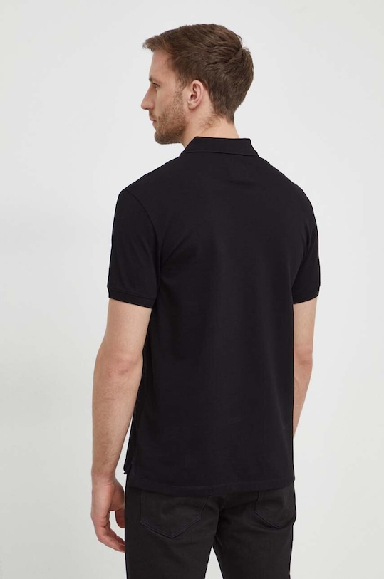 Одяг Бавовняне поло Emporio Armani 8N1FQ2.1JTKZ.NOS чорний