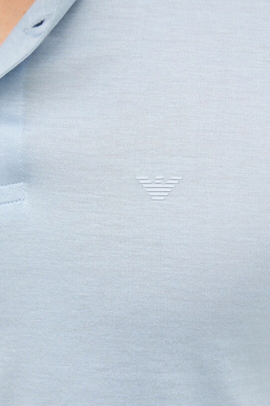 Поло Emporio Armani 8N1F98.1JUVZ.NOS голубой