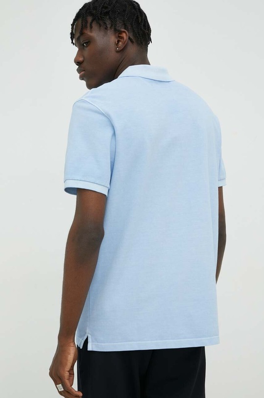 Odzież Marc O'Polo polo bawełniane M22226653000 turkusowy