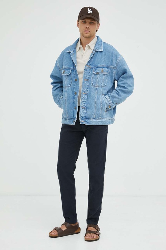 Marc O'Polo polo bawełniane M24221053056 beżowy AA00