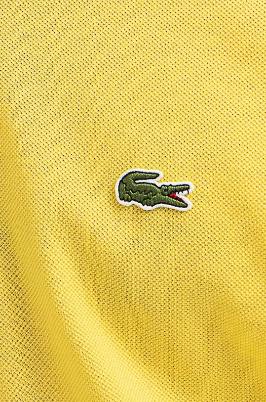 Lacoste cotton polo shirt L1212 HLL yellow L1212.HLL