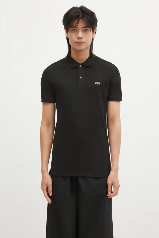 Lacoste cotton polo shirt PH4012 031 cotton black PH4012.031