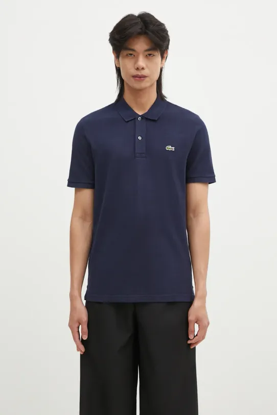 Lacoste cotton polo shirt PH4012 166 cotton navy PH4012.166