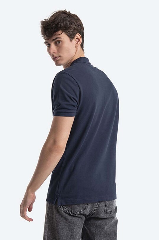 Îmbrăcăminte Lacoste polo de bumbac PH4012 166 PH4012.166 bleumarin