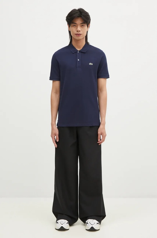 Lacoste cotton polo shirt PH4012 166 PH4012.166 navy