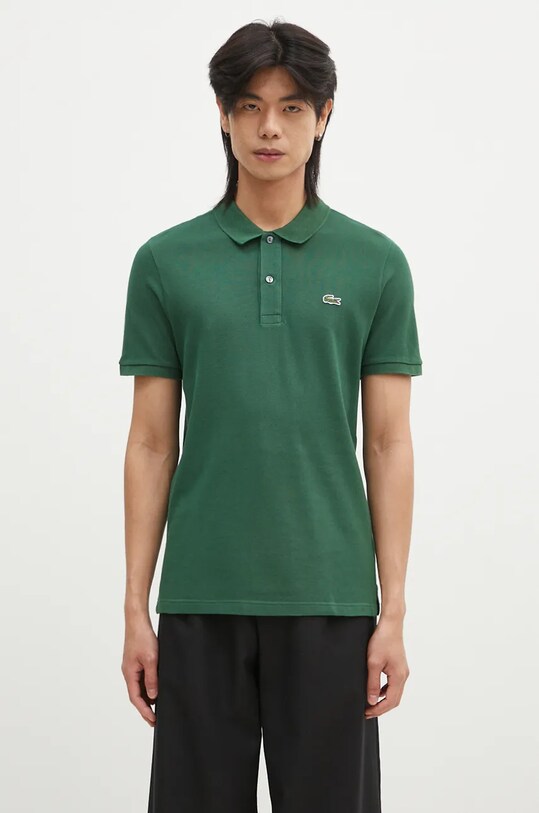 Lacoste cotton polo shirt PH4012 132 cotton green PH4012.132