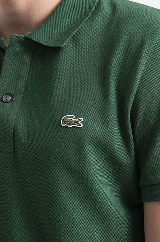 Bavlněné polo tričko Lacoste PH4012 132 zelená PH4012.132