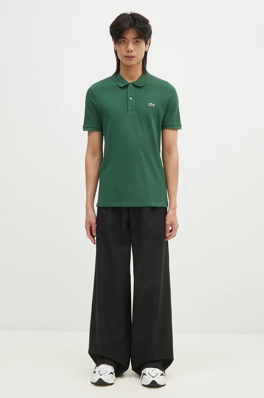 Lacoste cotton polo shirt PH4012 132 PH4012.132 green