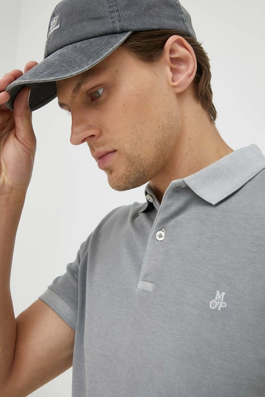 Marc O'Polo tricou polo gri B21249653190