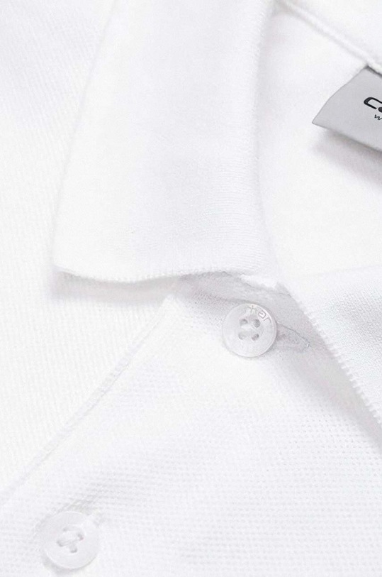 Carhartt WIP cotton polo shirt white I023807.WHITE.GOLD