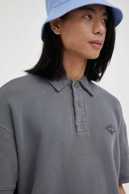 American Vintage bluza uni gri MIZU03B