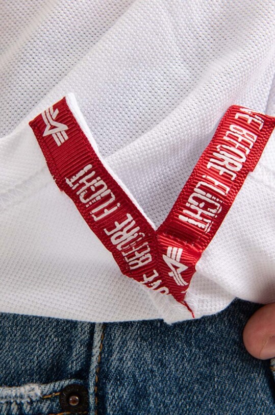 Alpha Industries polo bawełniane 106600.09