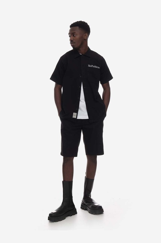 Aries cotton polo shirt AR40114 black