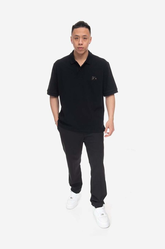 Îmbrăcăminte Neil Barett tricou polo PBJT143.U500 negru