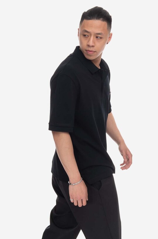 Neil Barett tricou polo negru PBJT143.U500