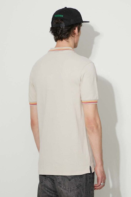 Одежда Хлопковое поло Ellesse SHR18077 бежевый