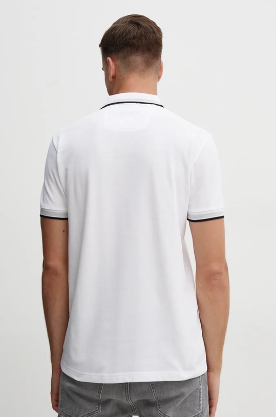 Îmbrăcăminte BOSS Green polo de bumbac 50469055 alb