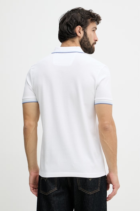 Одяг BOSS Green поло чоловіче бавовняне Paddy 50469055 білий