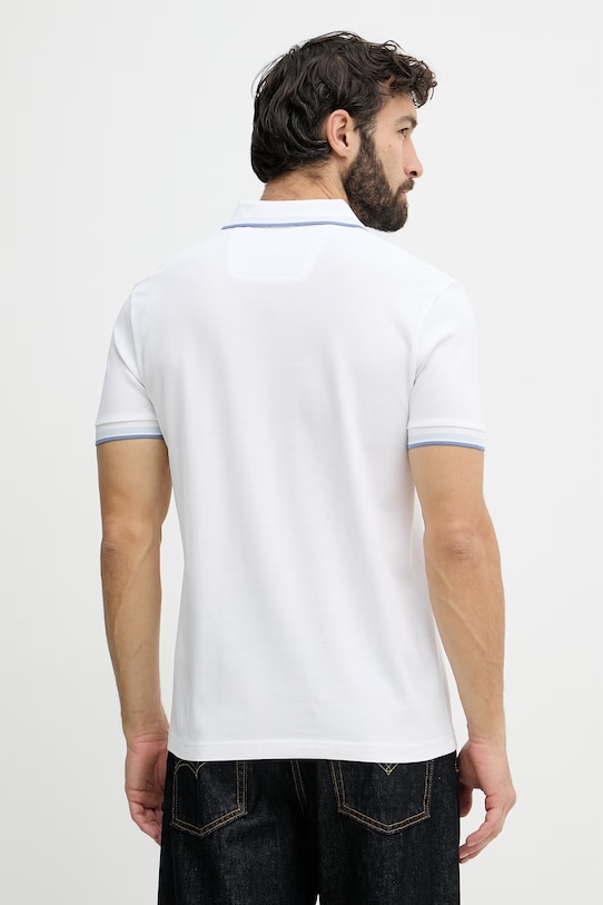 Одяг BOSS Green поло чоловіче бавовняне Paddy 50469055 білий