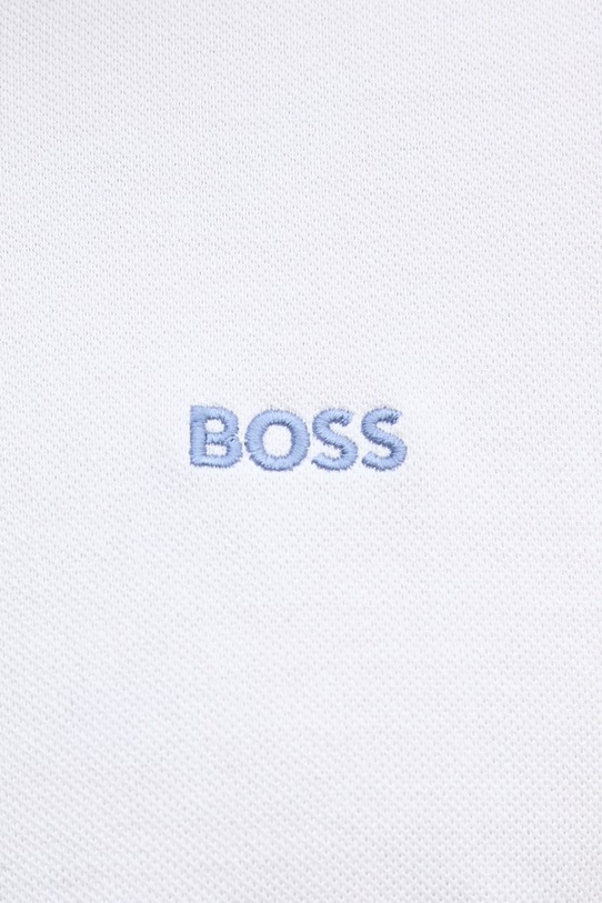 BOSS Green поло чоловіче бавовняне Paddy 50469055 білий