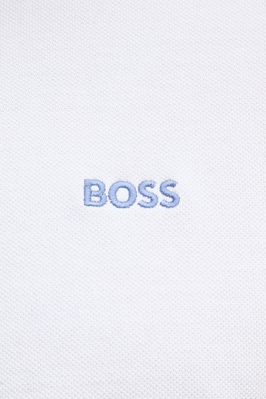 BOSS Green поло чоловіче бавовняне Paddy 50469055 білий
