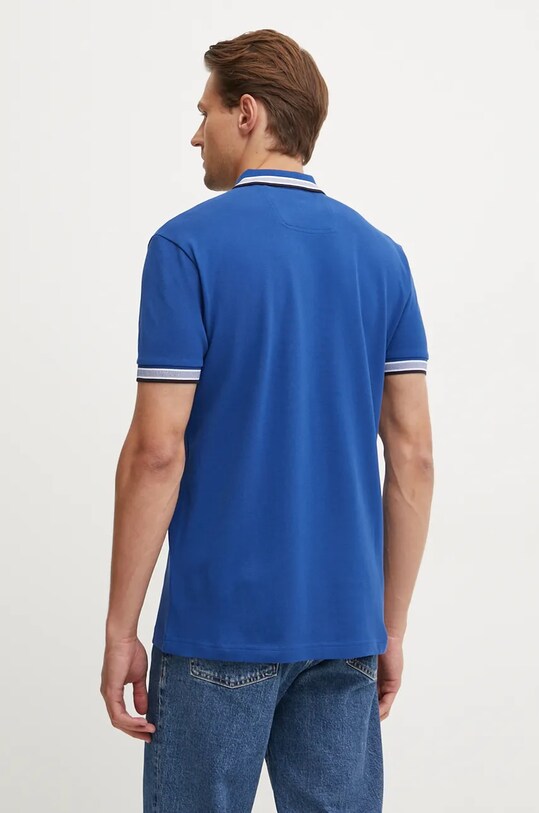 BOSS Green polo de bumbac 50469055 albastru AA00