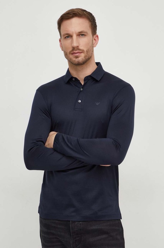 Emporio Armani longsleeve regular granatowy 8N1F97.1JUVZ.NOS