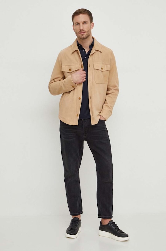 Odzież Emporio Armani longsleeve 8N1F97.1JUVZ.NOS granatowy