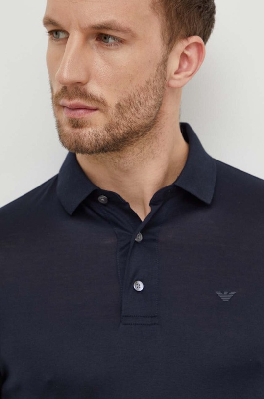 Emporio Armani longsleeve 8N1F97.1JUVZ.NOS granatowy