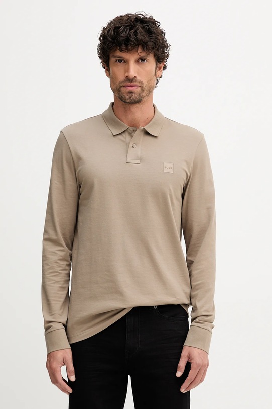 BOSS Orange longsleeve zielony 50507704