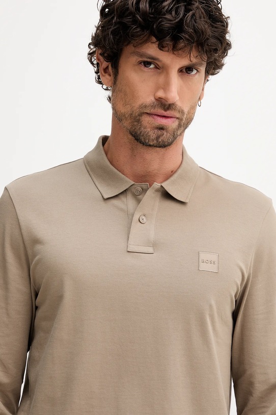 BOSS Orange longsleeve zielony 50507704