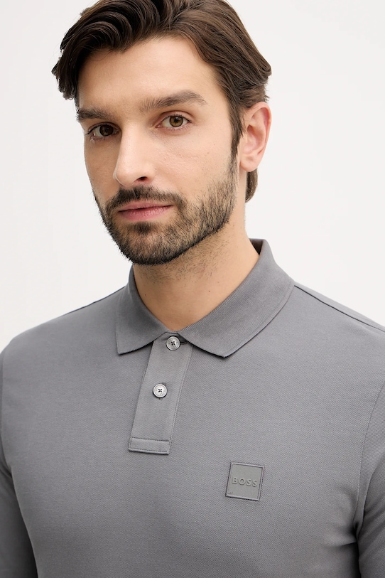 BOSS Orange longsleeve szary 50507704