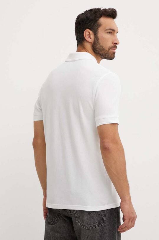 BOSS Orange polo bawełniane 50507813 biały AA00