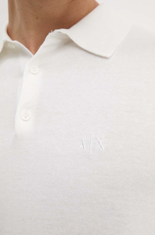 Pamučna polo majica Armani Exchange 8NZF5D.ZM3JZ.NOS bijela