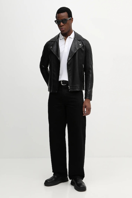 BOSS Green polo 50469102 biały AA00