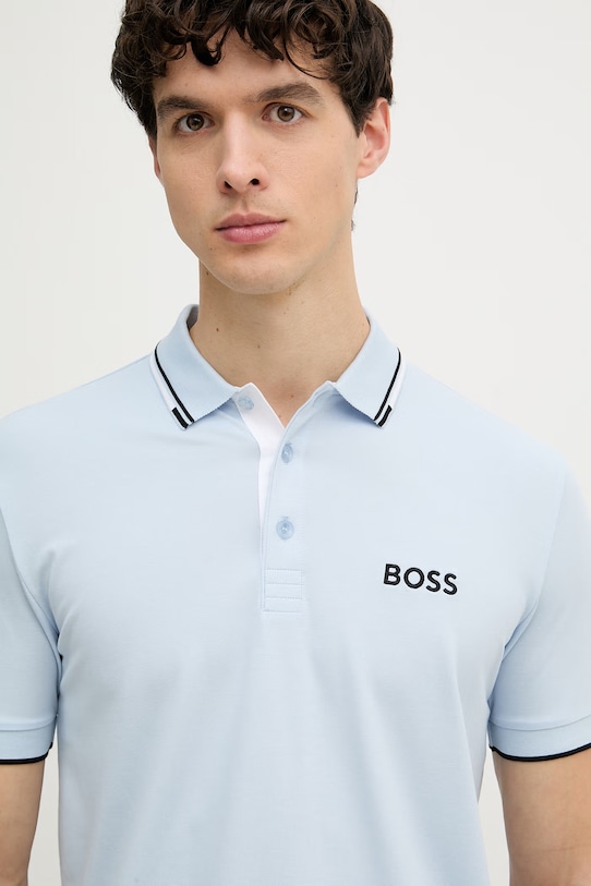 BOSS Green polo tričko pánske Paddy Pro modrá 50469102