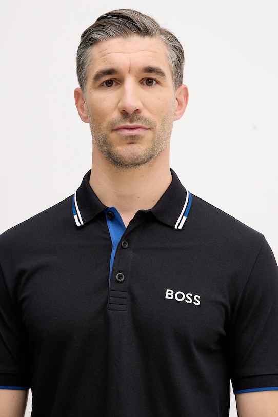 BOSS Green polo czarny 50469102