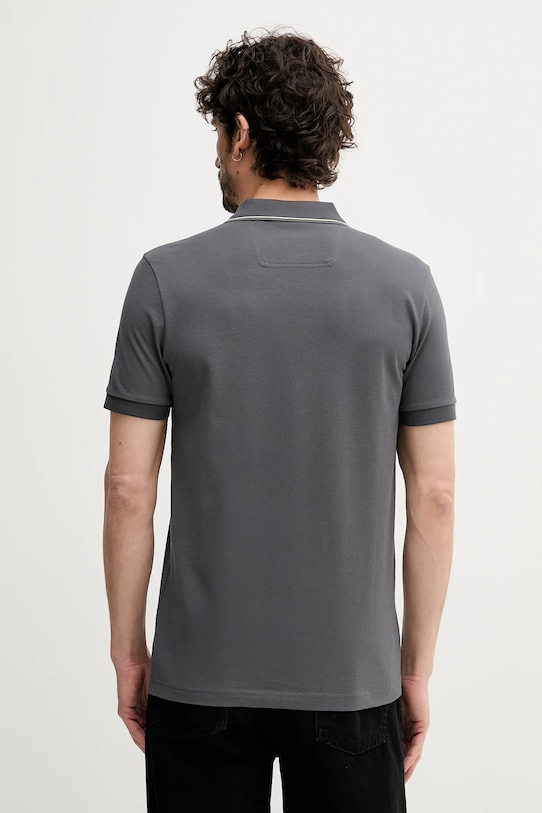 BOSS Green polo in cotone 50506195 grigio AA00
