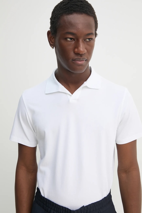 Polo tričko Filippa K bílá 29231.FK