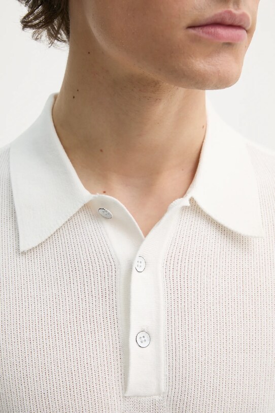 Rag & Bone polo MBS22HS019UC19 biały