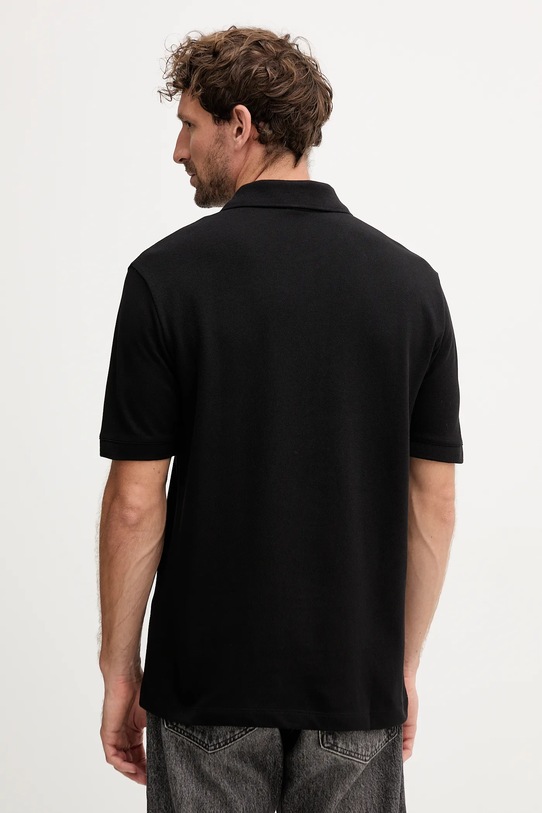 Armani Exchange polo bawełniane XM001286.AF10366.NOS czarny AA00